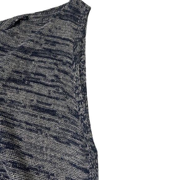 Eileen Fisher Blue Space-dyed Sleeveless Tunic, Large - Picture 3 of 7